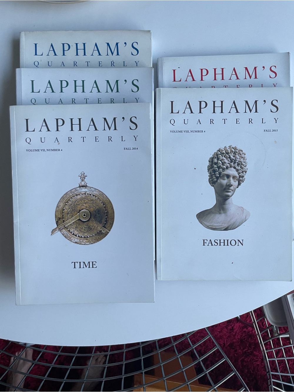 5 issues of Lapham’s Quarterly